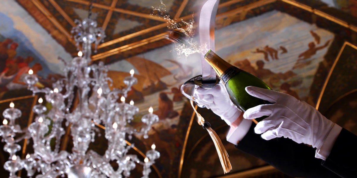 Champagne Rituals For Events, St Regis Rome, Prestigious Venues