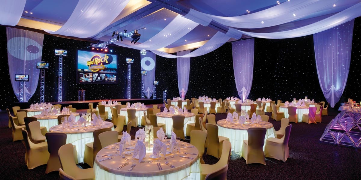 Gala Dinner Venue Hard Rock Hotel Punta Cana Prestigious Venues