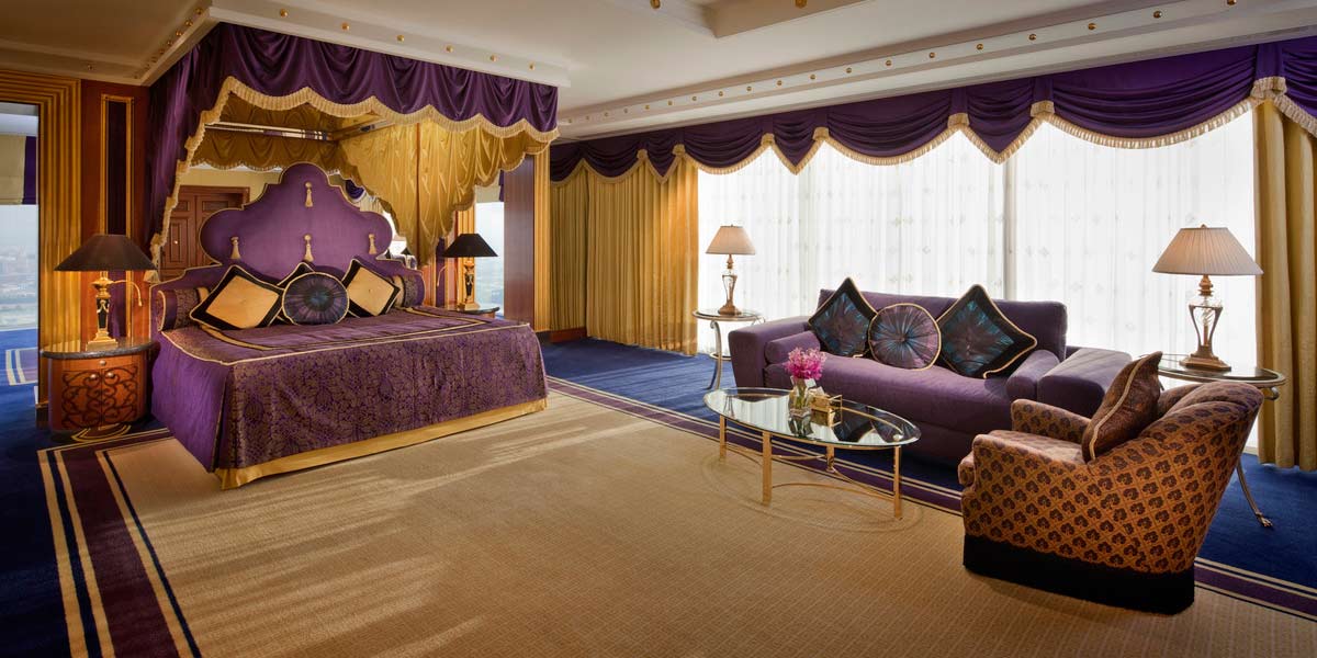 burj al arab hotel royal suite
