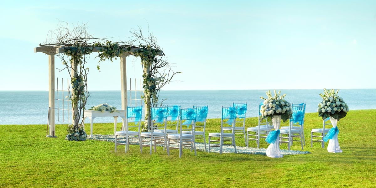 Outdoor Wedding Ceremony, InterContinental Bali Resort, Prestigious Venues
