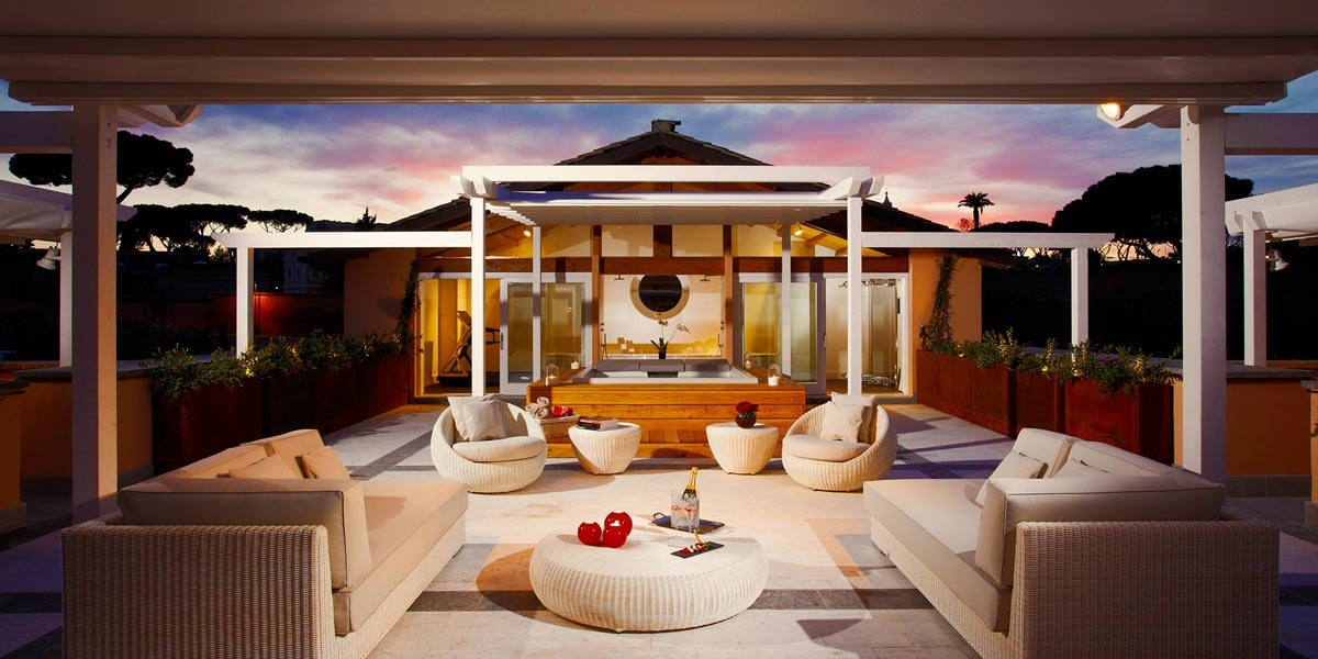 Gran melia rome villa agrippina event spaces prestigious venues Villa agrippina roma