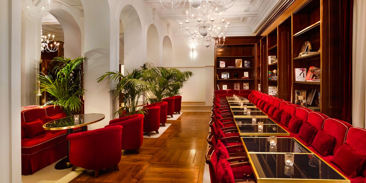 Gran melia rome villa agrippina event spaces prestigious venues Villa agrippina roma