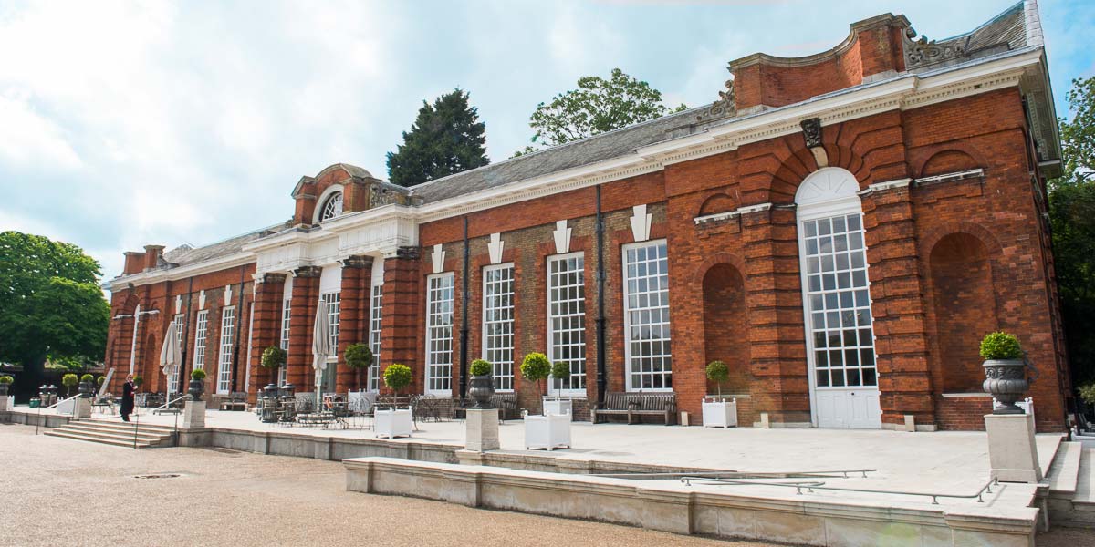 Reception in The Orangery, Kensington Palace, Prestigious Venues