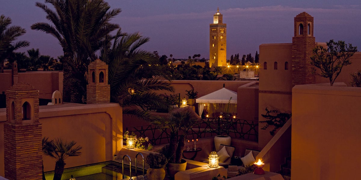 Roof Terrace Venue, Royal Mansour Marrakech Event Spaces, Royal Mansour, Marrakech, Prestigious Venues