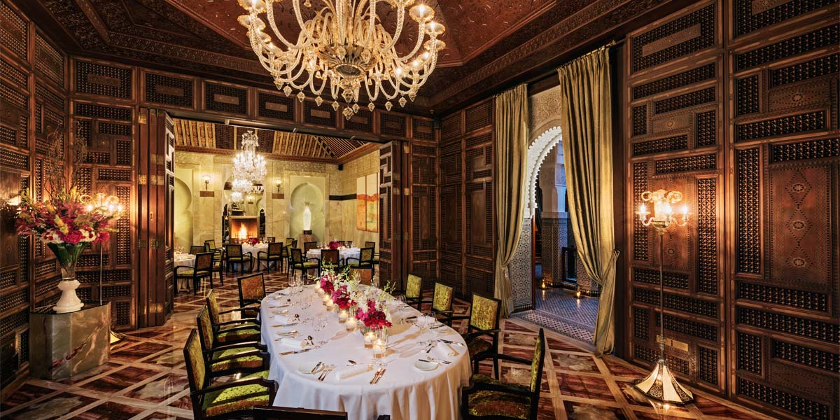 Best Event Spaces, Moroccan Venue For Events, Royal Mansour, Prestigious Venues