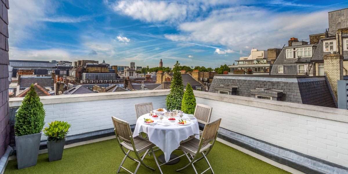 Rooftop Private Dining Venue, The Stafford London, Prestigious Venues