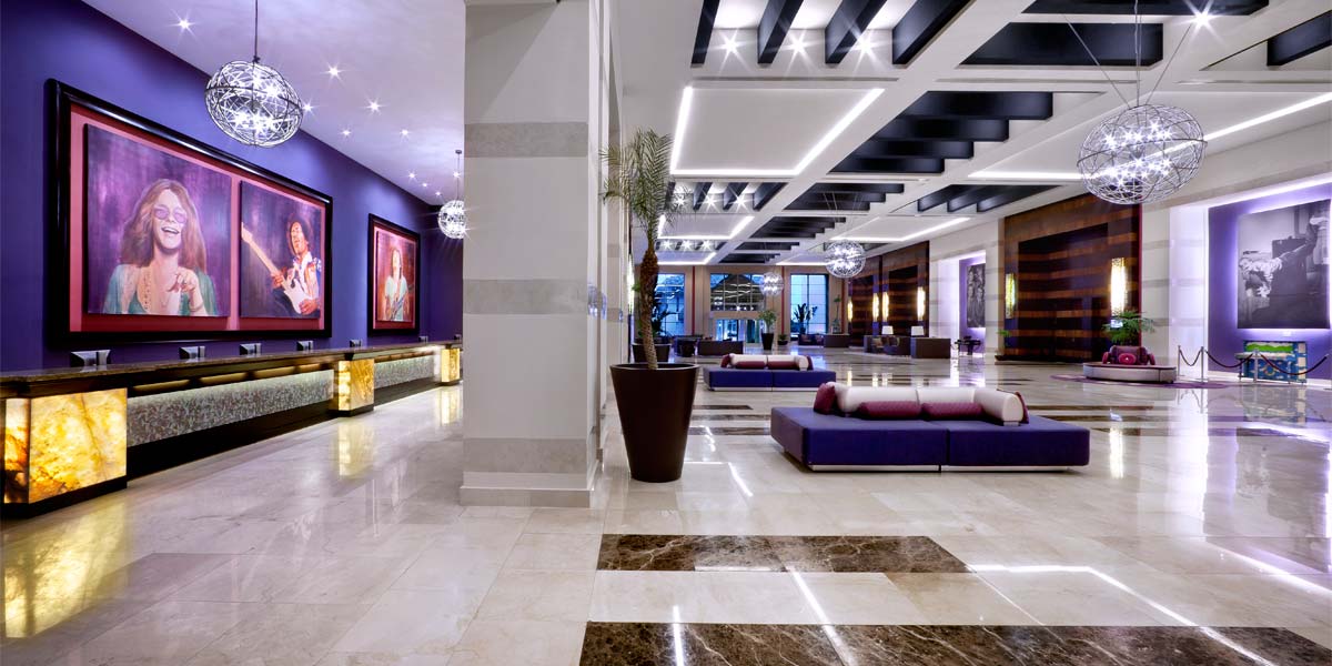 The Lobby, Hard Rock Hotel Punta Cana, Prestigious Venues