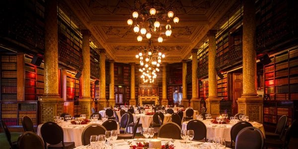 Gladstone Library Christmas Party, One Whitehall Place, Prestigious Venues