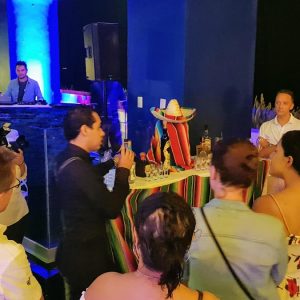 Tequila Tasting, Surprise Party on Hard Rock Suite Terrace, Prestigious Venues FAM Trip, Mex2017