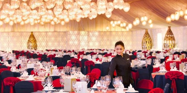 Gala Dinner Venue, Gala Dinner Setup, Atlantis The Palm, Prestigious Venues