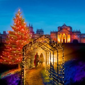 Christmas Party Venues Around The World, Christmas Lights Trail, Blenheim Palace, Prestigious Venues