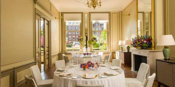 Private Dining Room, Waldorf Astoria Amsterdam, Prestigious Venues
