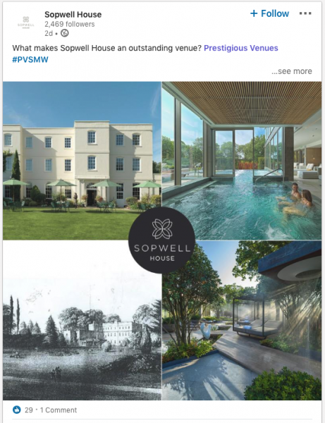 Sopwell House, PVSMW 2020, Prestigious Venues