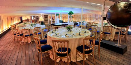 Tween Deck Gala Dinner at Cutty Sark, Prestigious Venues