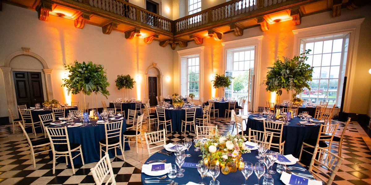 Gala Dinner Event Space in Greenwich, Queen's House, Prestigious Venues
