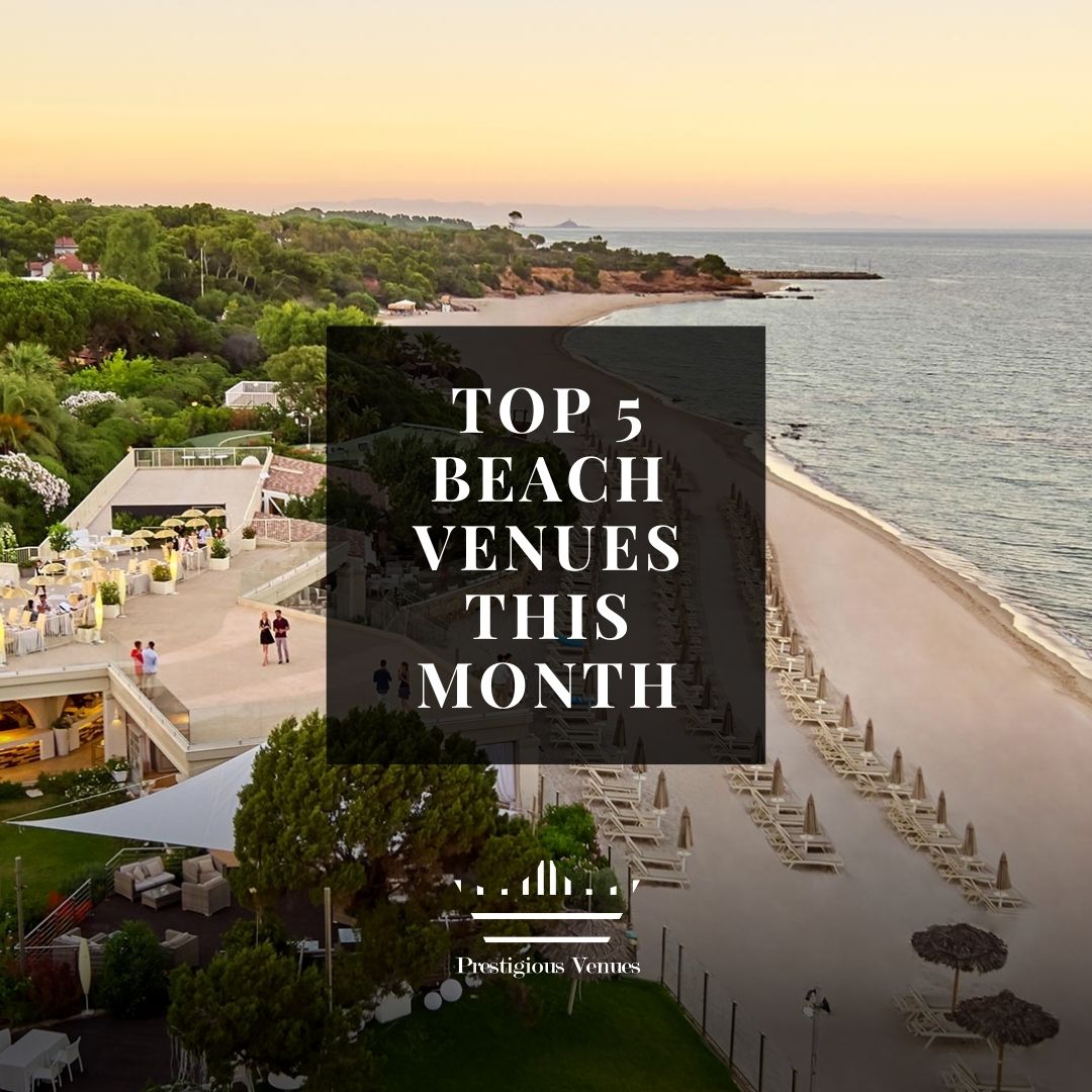 Top Five Beach Venues This Month by Prestigious Venues