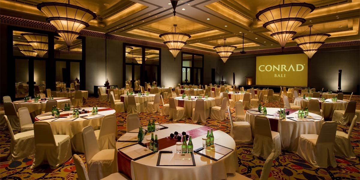 Ballroom Wedding Venue, Conrad Bali, Prestigious Venues