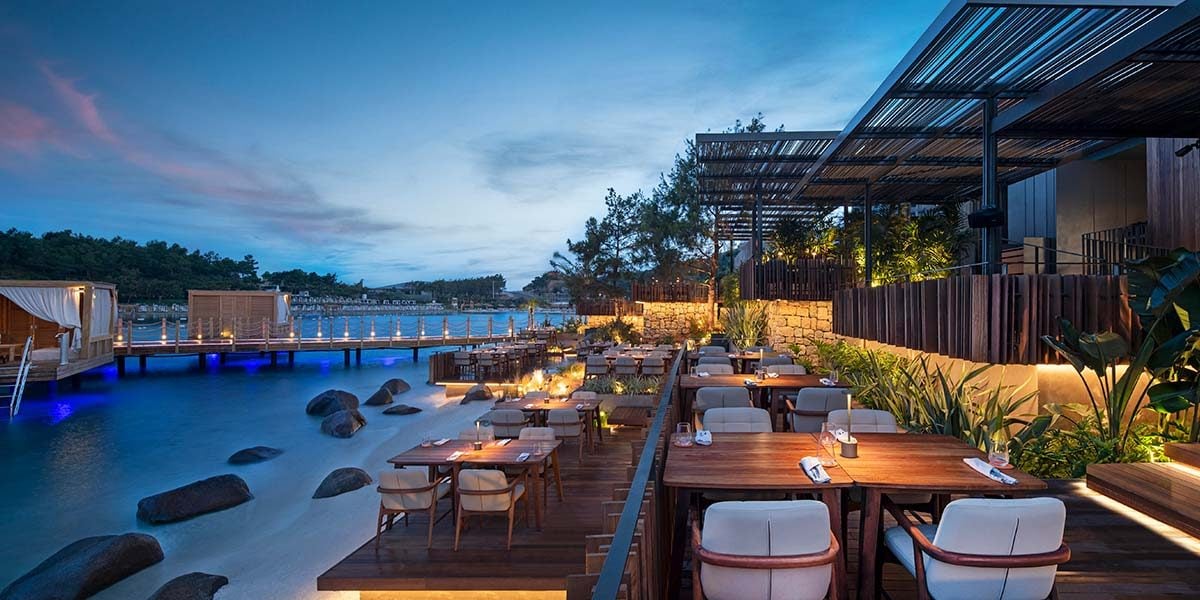 Best terrace for evening events, Lujo Hotel Bodrum, Prestigious Venues