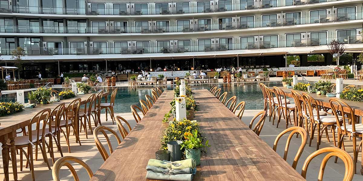 Outside pool, Camiral Golf & Wellness, Prestigious Venues