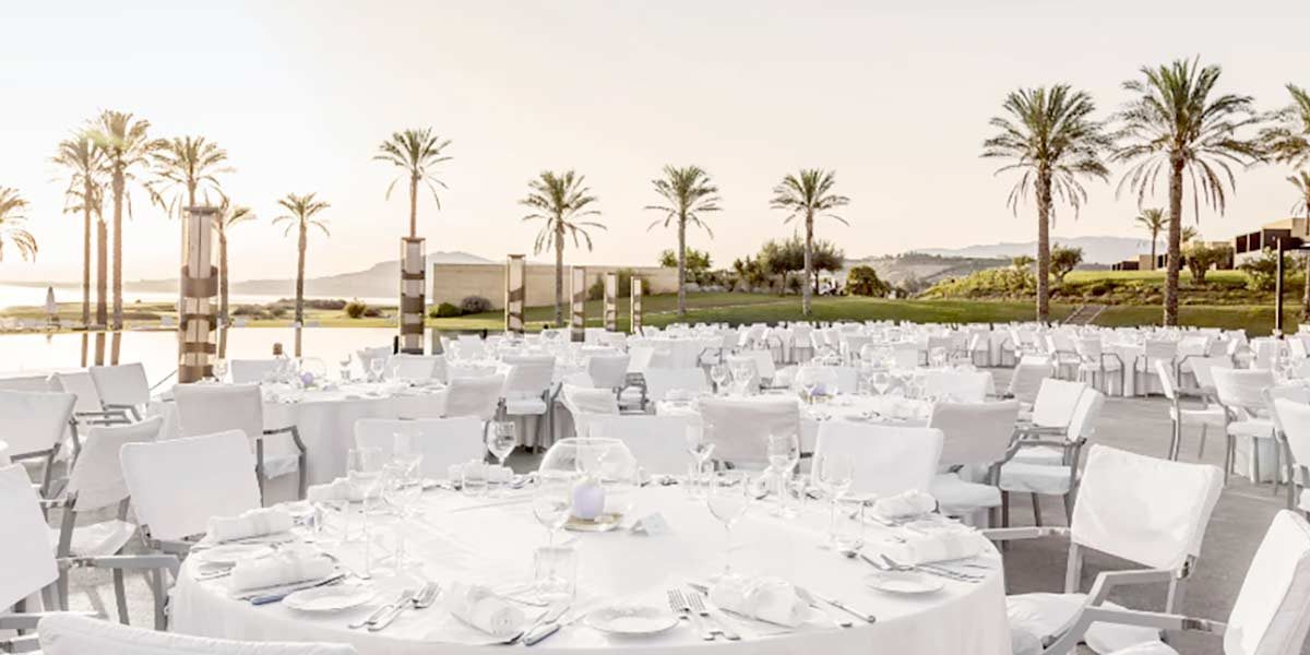 Poolside Wedding venue Verdura Resort Prestigious Venues