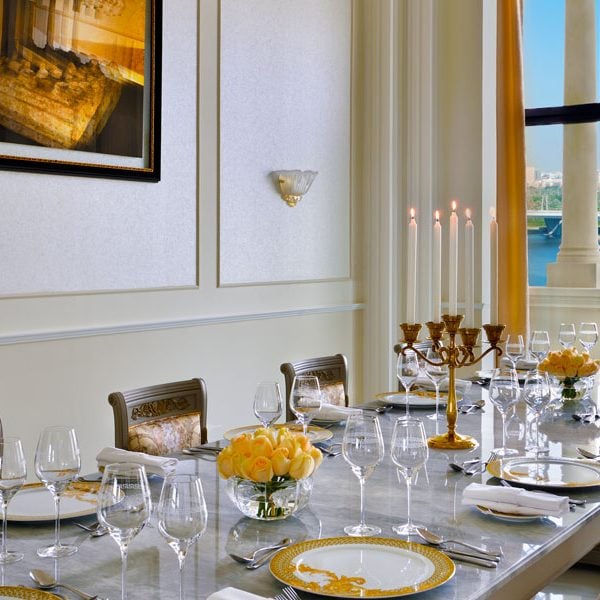 Private Dining Room With Views, Palazzo Versace Dubai, Prestigious Venues