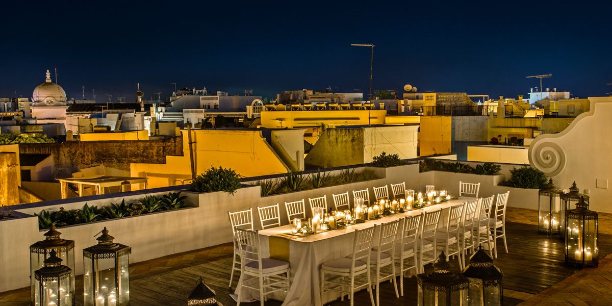 Rooftop Dinner Venue, Casa Fuzetta, Prestigious Venues
